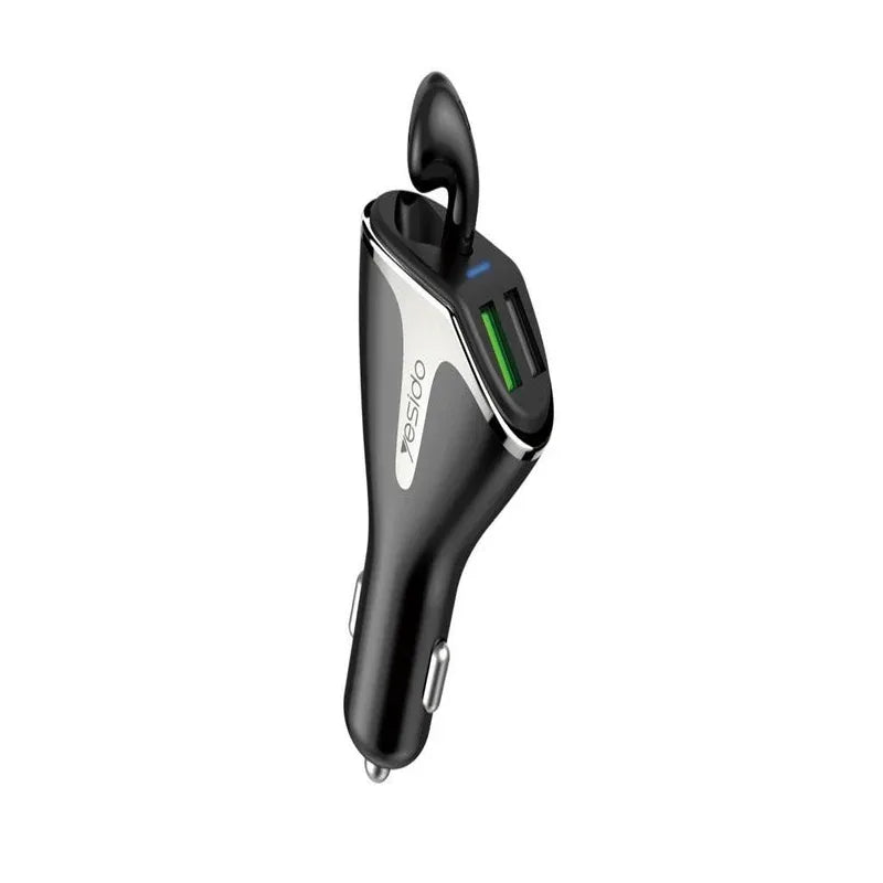 Yesido y37 bluetooth headset and car charger - Prozone