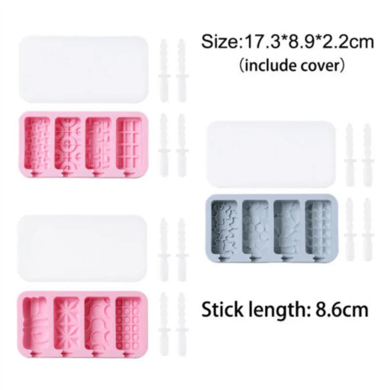 2 pcs silicone ice popsicle mold - Prozone