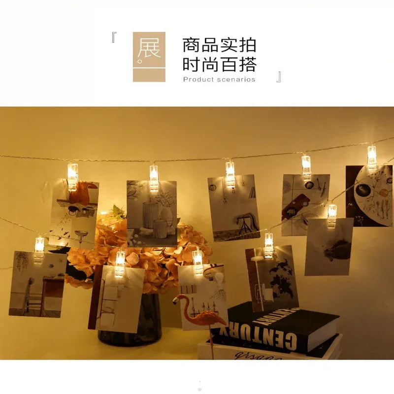 20 led photo clips string lights - Prozone