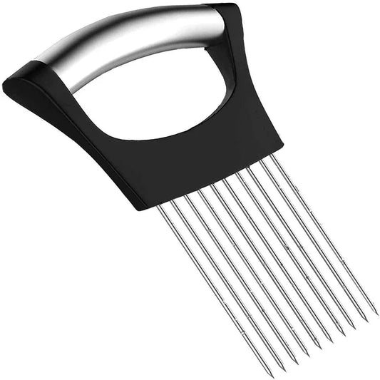 Pack of 2 kitchen gadgets onion vegetable holder for slicing - Prozone
