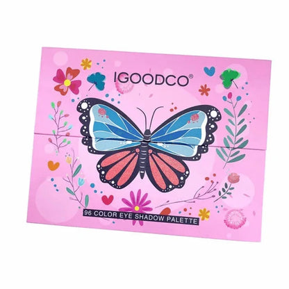 Butterfly pattern 99-color pearly eyeshadow palette - Prozone