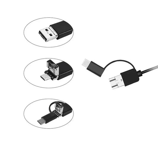 3 in 1 type-c android 6 leds usb endoscope mini camera - Prozone