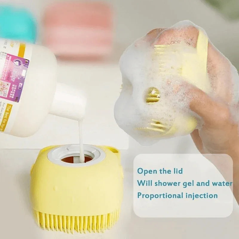 Silicone bath brush - Prozone