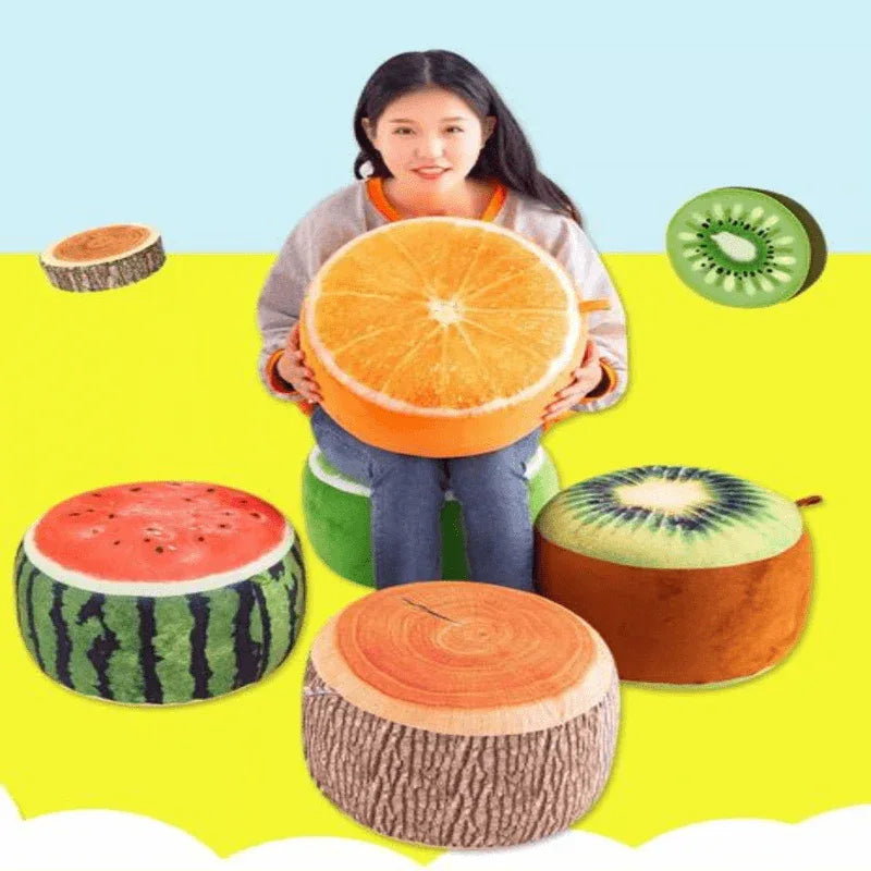 3d fruit inflatable foldable stool - Prozone