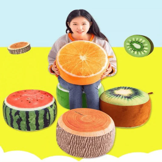 3d fruit inflatable foldable stool - Prozone