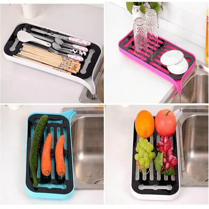 Kitchen organizer drain double layer dish rack - Prozone