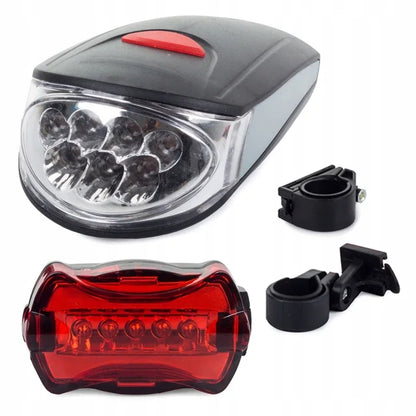 5 led rear tail bicycle back light - Prozone