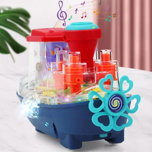 Battery operated ship with light sounds - Prozone