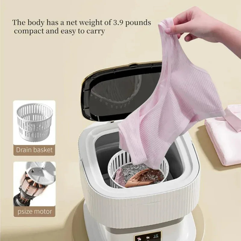 Mini Portable Electric Washing Folding Machine - Prozone