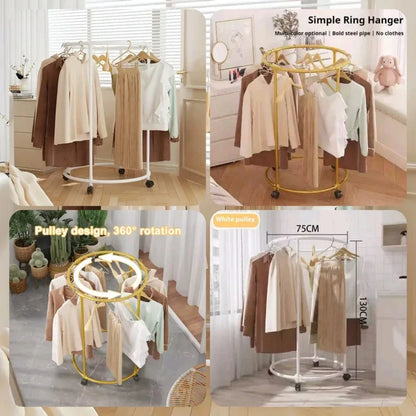 Round Rotateble Coat Hanger - Prozone
