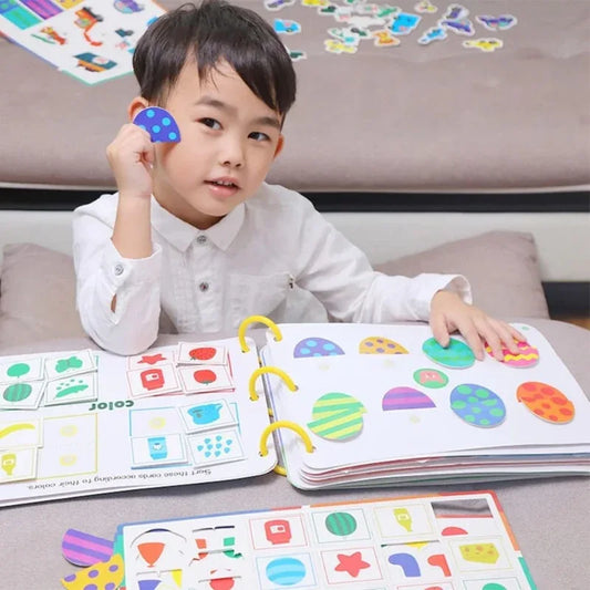 Kid quiet busy book montessori baby educational toy - Prozone