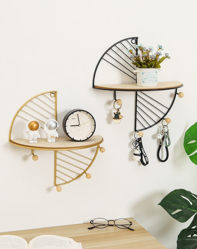 Home creative circle shape wall shelf - Prozone