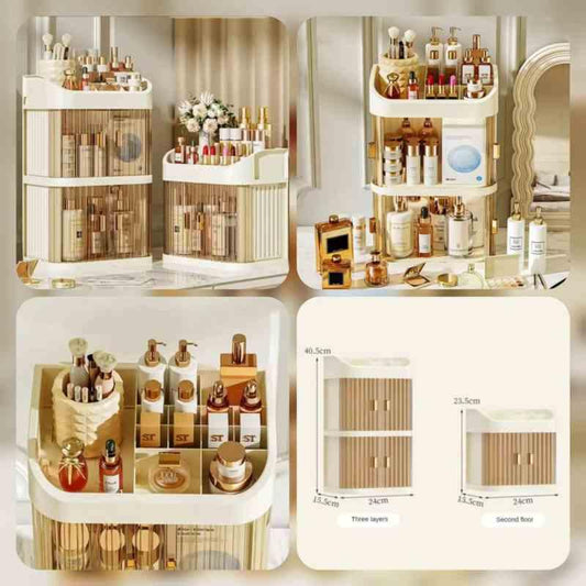 Double Story Cosmetic Storage Box - Prozone