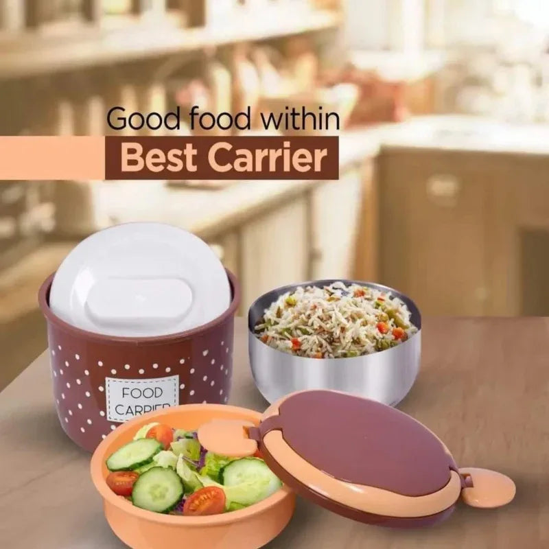 Double Layer Tiffon Lunch Box Food Carrier - Prozone