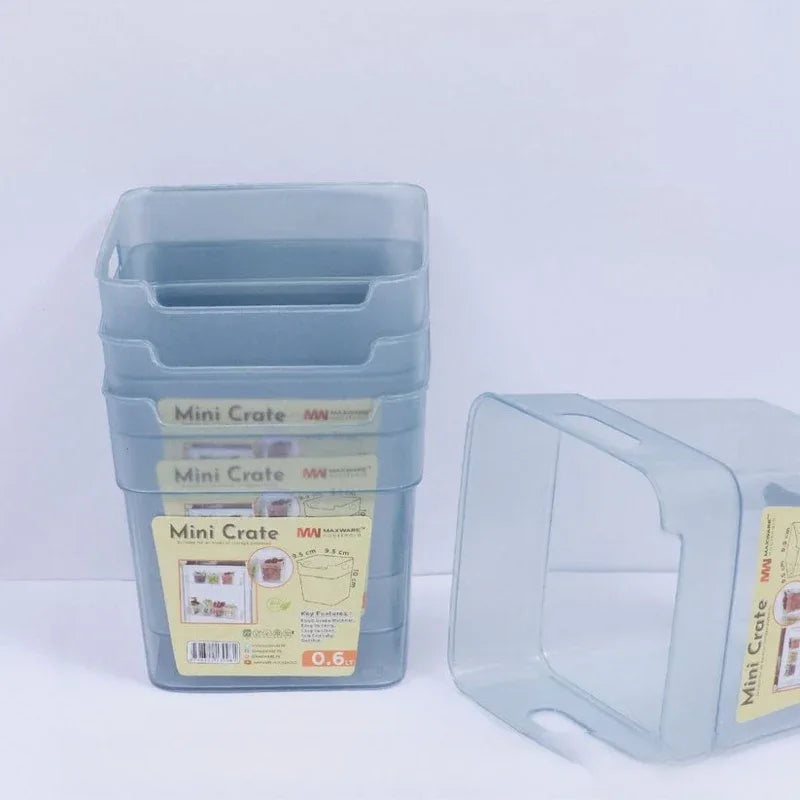 Mini Crate Pack of 4 Storage Solution for All Purposes - Prozone