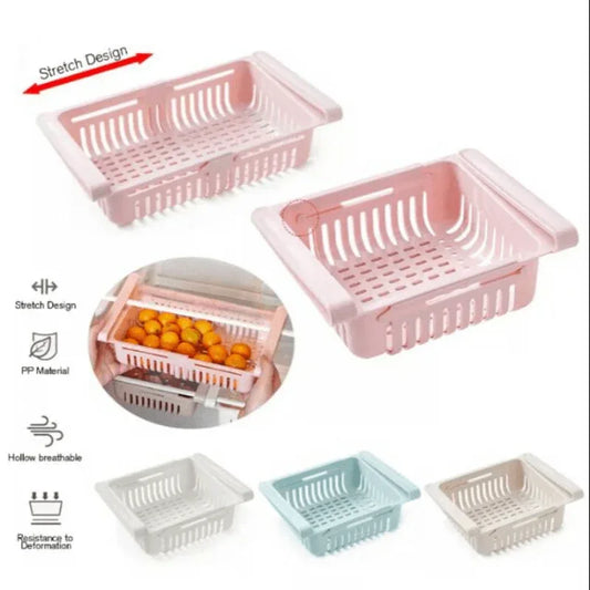 Adjustable fridge storage basket - Prozone