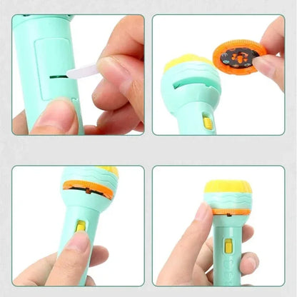 MINI FLASHLIGHT PROJECTOR TOY WITH 3 DISK - Prozone