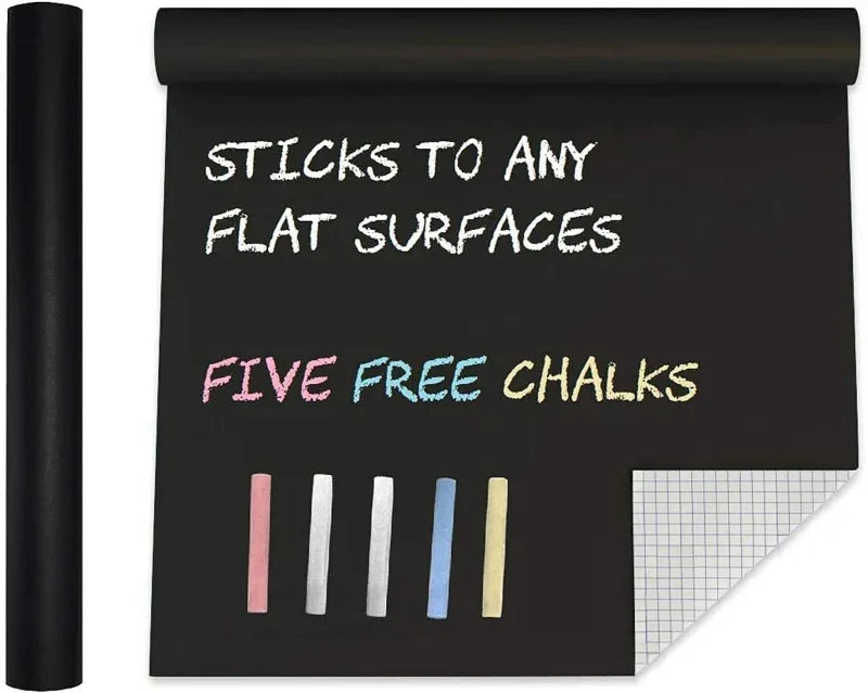 Black board wall sticker for kids bedroom - Prozone