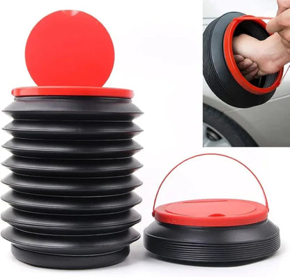 Foldable bucket portable storage mini trash can - Prozone