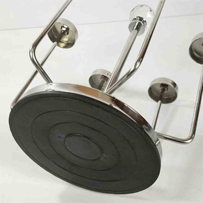 Glass Holder Rack Stainless Steel 6 Cups - Prozone