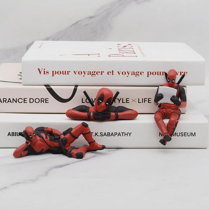 Dead Pool Car Interior Decoration Accessories-3 Pcs