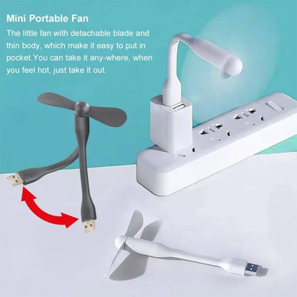 USB Fan Summer Flexible Power Bank - Prozone