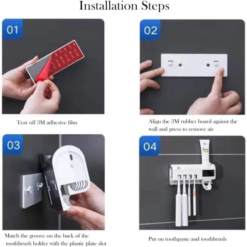 Electric Toothbrush Sterilizer and Dispenser - Prozone