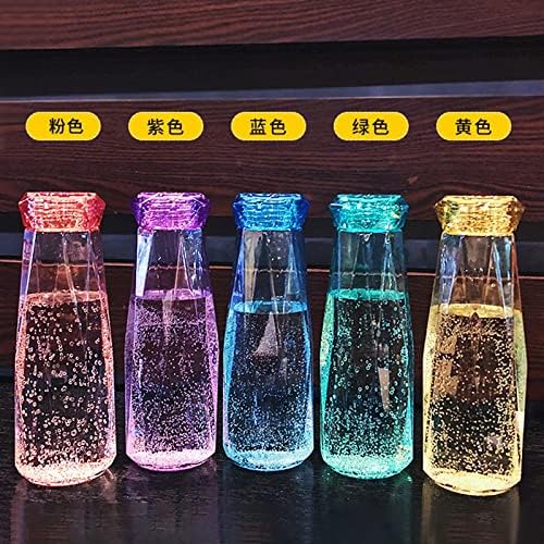 Crystal glass water bottle and plastic lid with box - Prozone