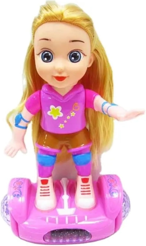 Battery operated skate doll with light sound - Prozone