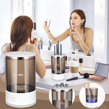 Automatic usb operate makeup brushes cleaner machine - Prozone