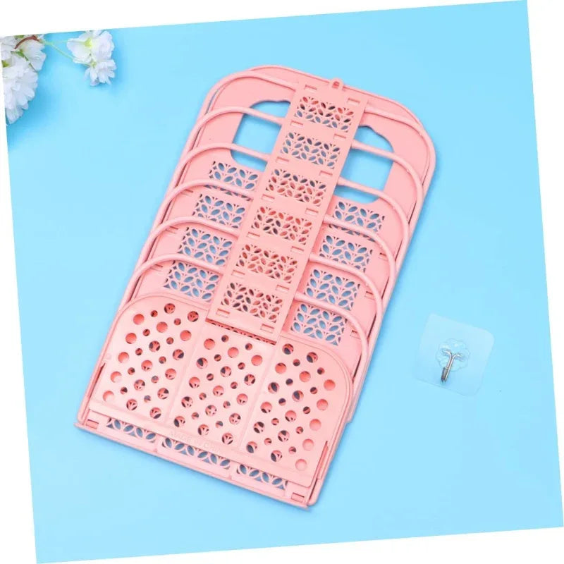 Foldable bathroom laundry basket wall mounted - Prozone