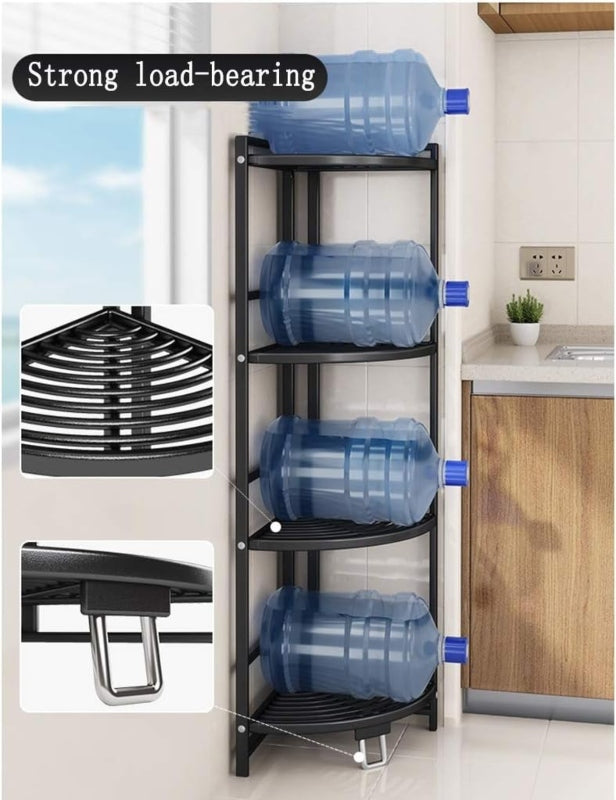 Foldable corner shelf with tripod base - Prozone