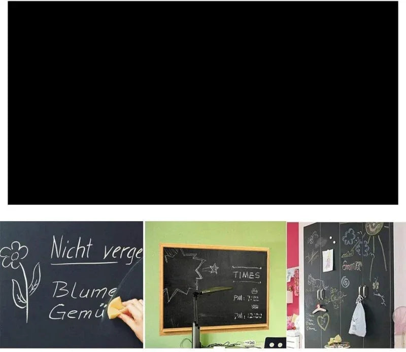Black board wall sticker for kids bedroom - Prozone