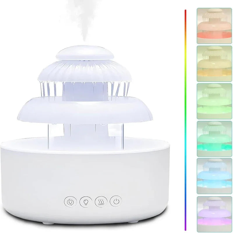 Humidifier Rain Cloud With Color LED Night Light - Prozone