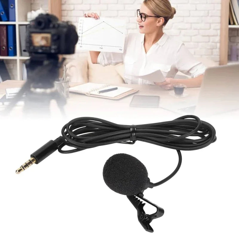 Nobbigi nb-010 we-media clip on mic lav 3.5mm aux jack - Prozone