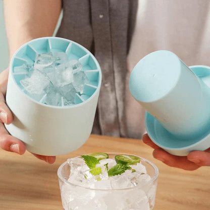 Large silicone ice bucket for 2 drinks - Prozone
