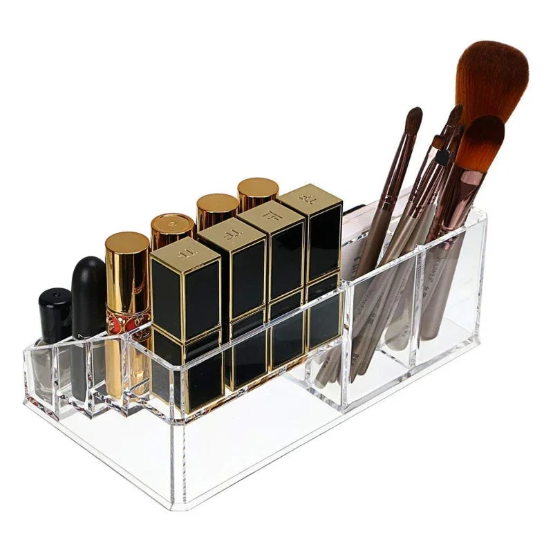 Acrylic cosmetic box makeup brushes lipstick holder - Prozone
