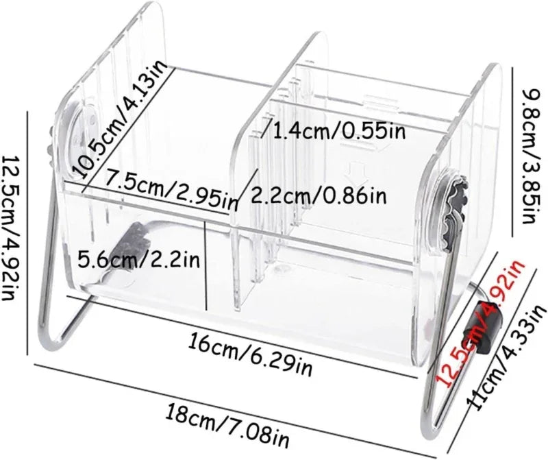 Acrylic desktop remote control organizer box - Prozone
