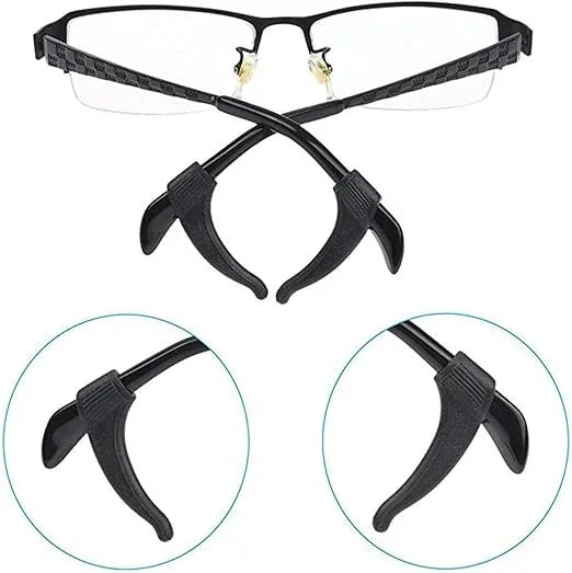 10pc set silicone anti slip ear hooks for glasses - Prozone