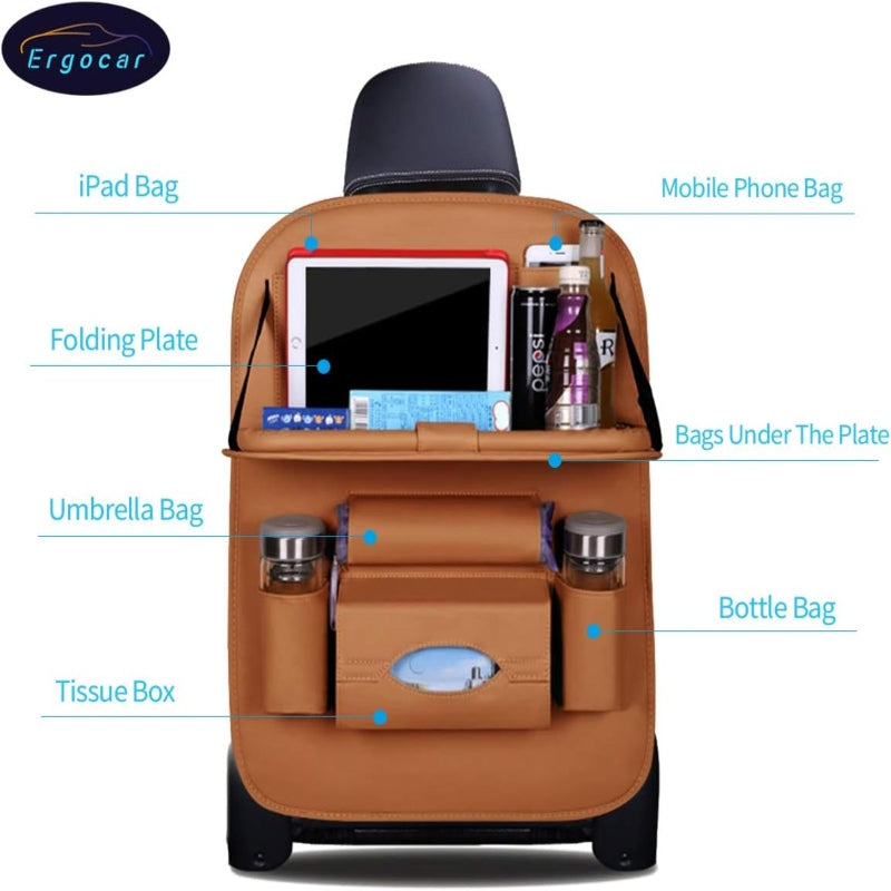 Car Back Seat Organizers Kick Mats - Prozone