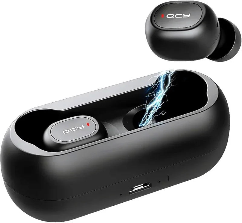 Qcy t1c stereo dock bluetooth earphones - Prozone