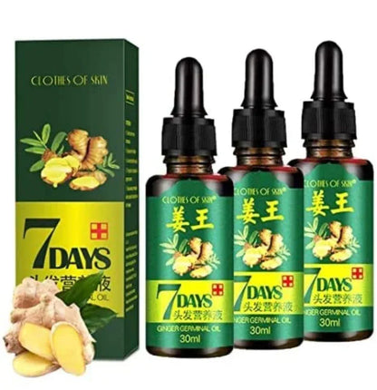Ginger hair growth essence 7 days germinal hair growth serum - Prozone