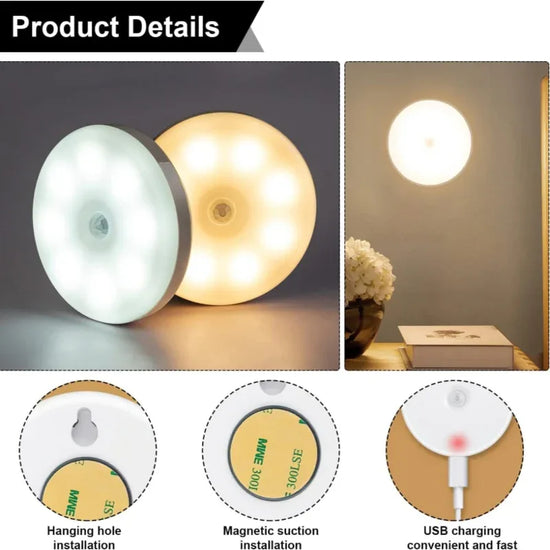LED Motion Sensor Night Light Wireless - Prozone