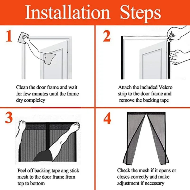 Screen Door curtain With Full Frame Seal - Prozone