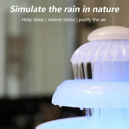 Humidifier Rain Cloud With Color LED Night Light - Prozone