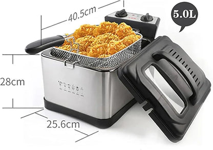 Electric deep fryer of 4.5l tank capacity - Prozone