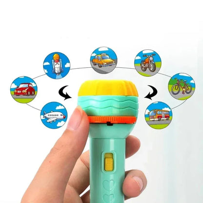 MINI FLASHLIGHT PROJECTOR TOY WITH 3 DISK - Prozone