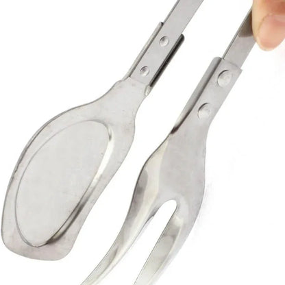 Stainless steel kitchen tongs - Prozone