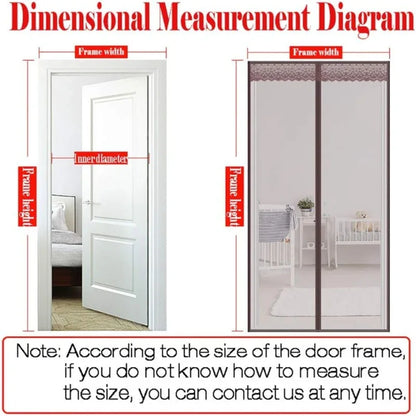 Screen Door curtain With Full Frame Seal - Prozone