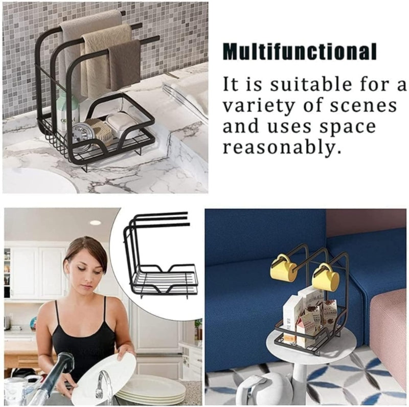 3 pole kitchen sink caddy organizer - Prozone